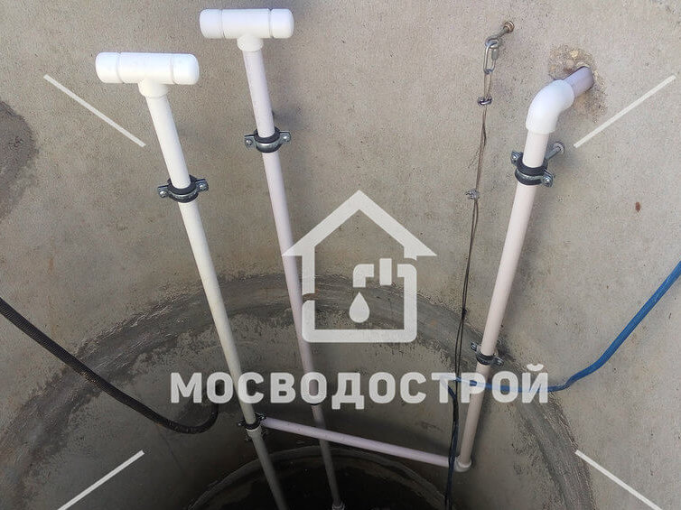 Установка насоса для обустройства колодца