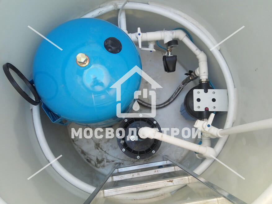 Обустройство скважины с кессоном