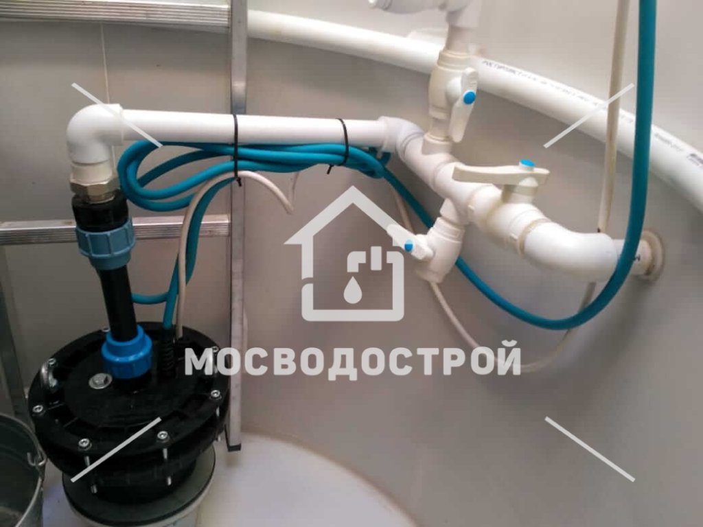 монтаж и обустройство кессона