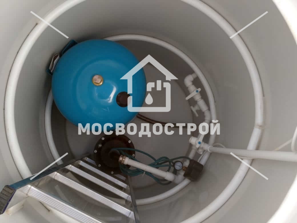 монтаж и обустройство пластикового кессона