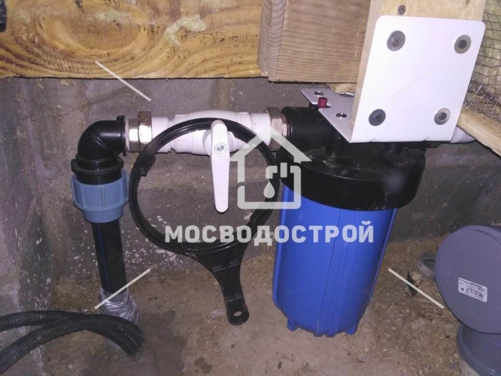 Водоснабжение дома ниша работы