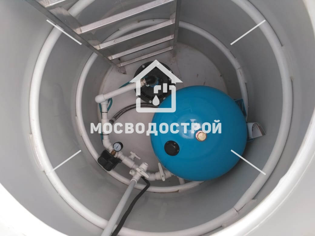 монтаж и обустройство кессона