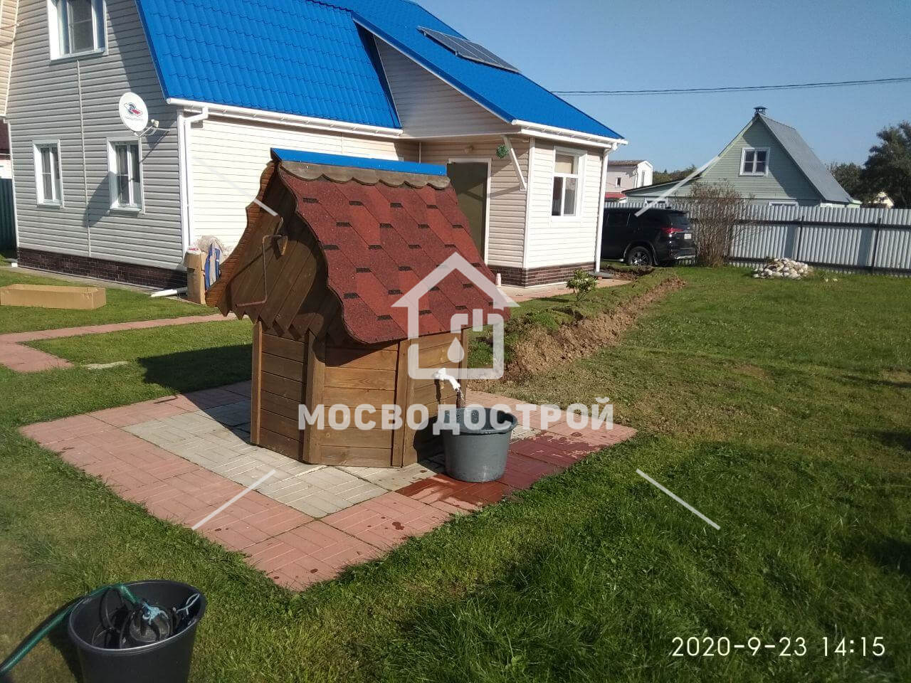 Провести воду в частный дом из колодца