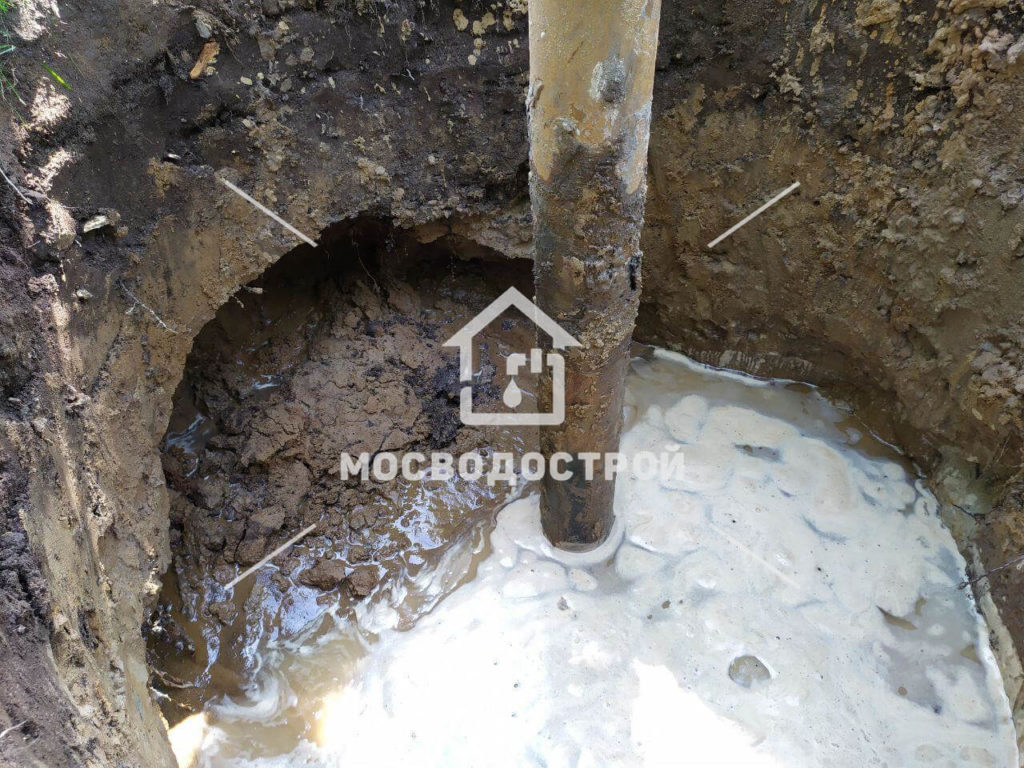 Обустройство скважины с кессоном в балашихе (15)