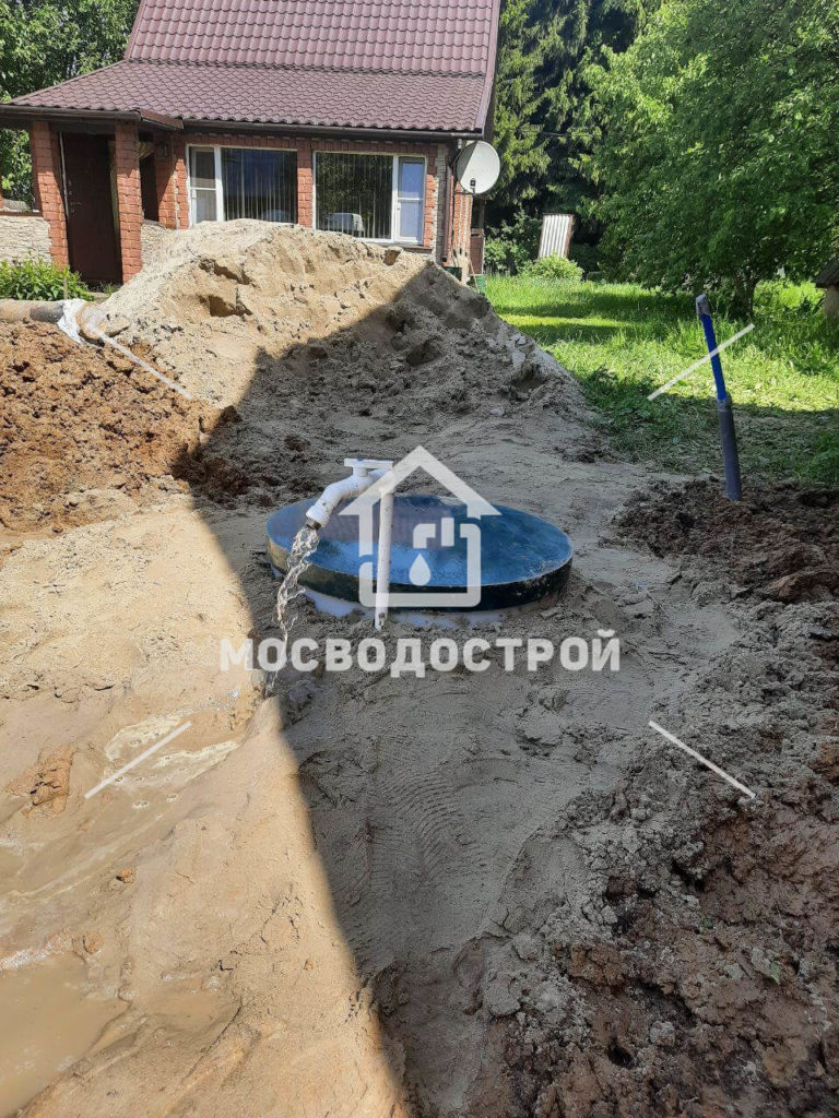 Скважина с кессоном в снт южный (11)