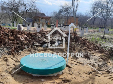 Скважина с кессоном в ступино