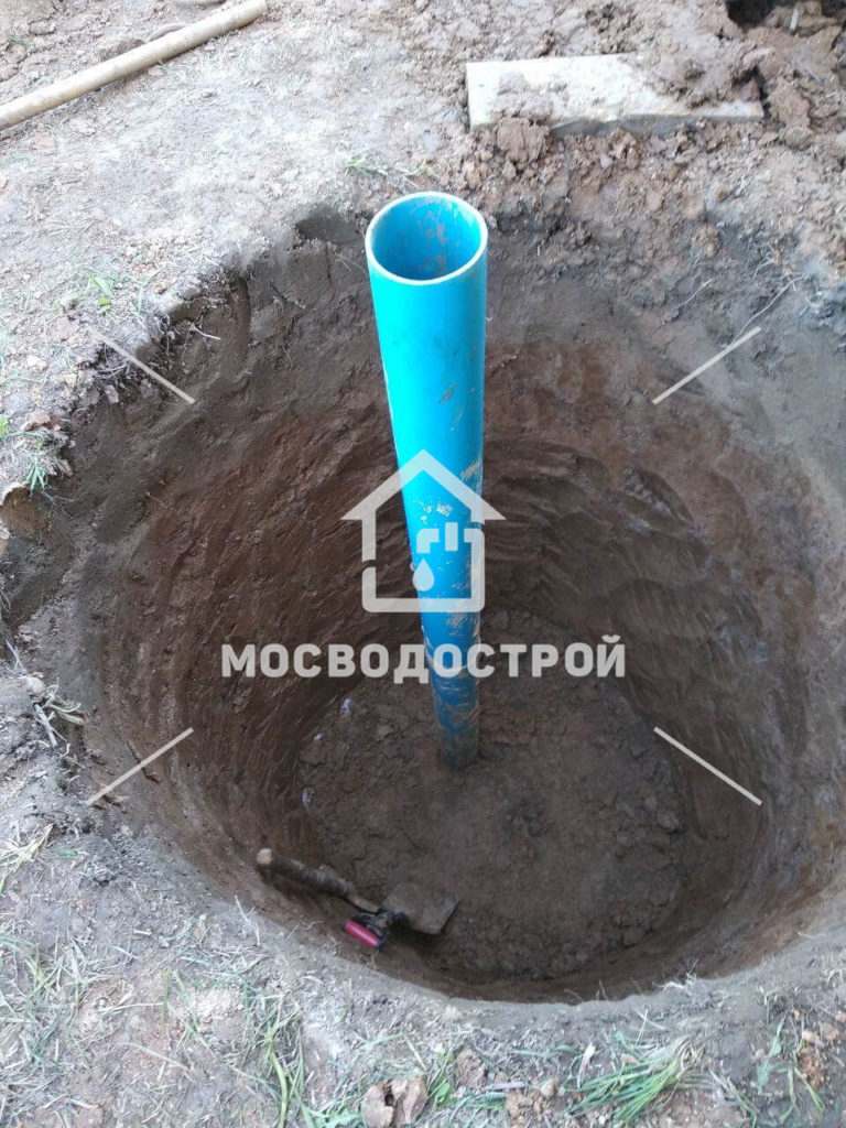 Скважина с кессоном в д. мартьянково (5)