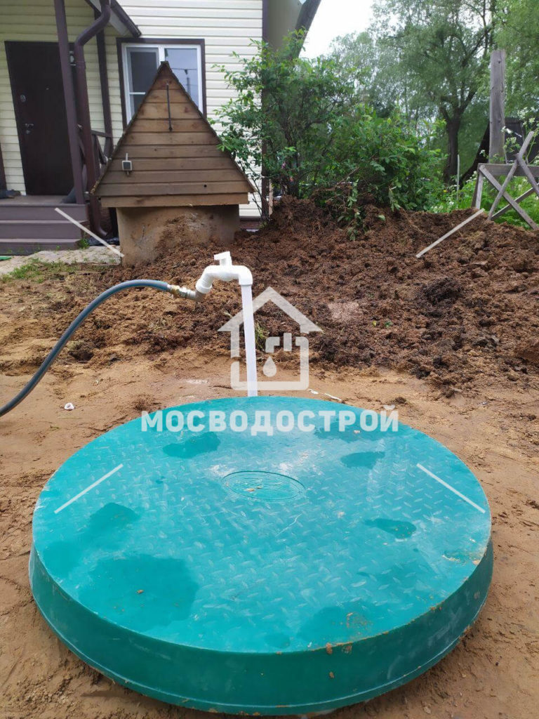 Скважина с кессоном в д. шолохово (3)