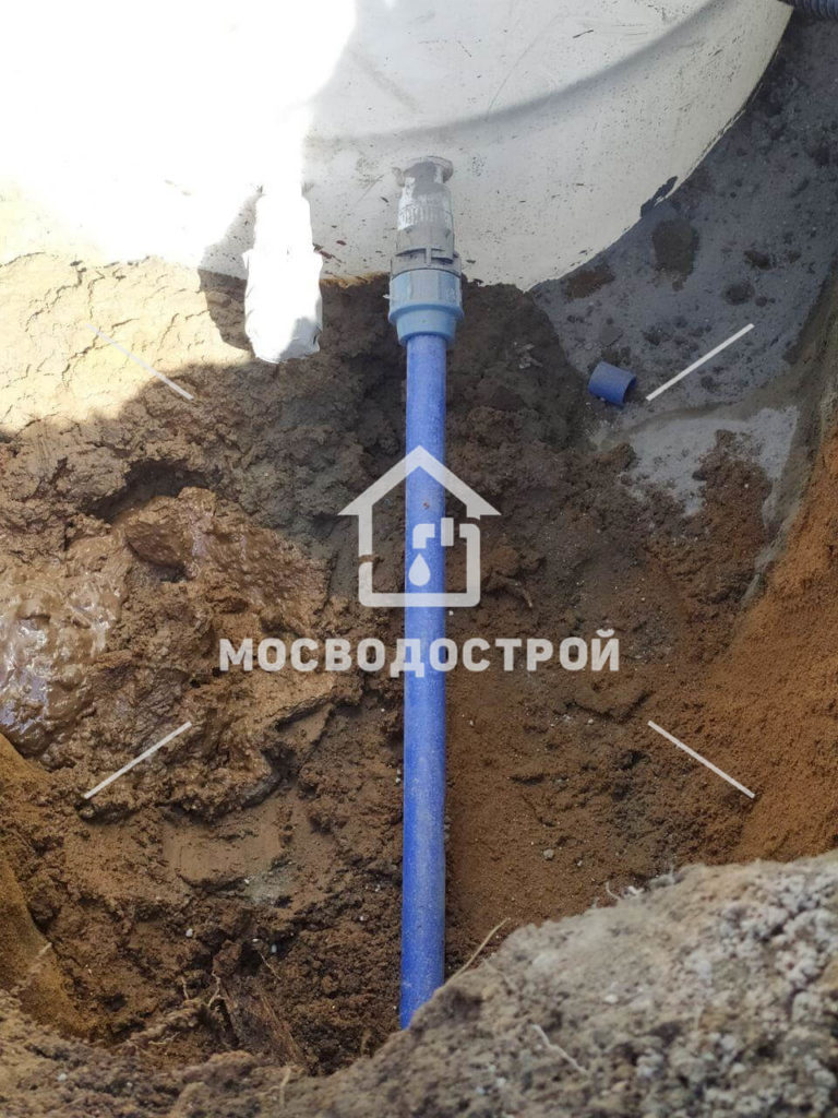 Скважина с кессоном в д. шолохово (9)