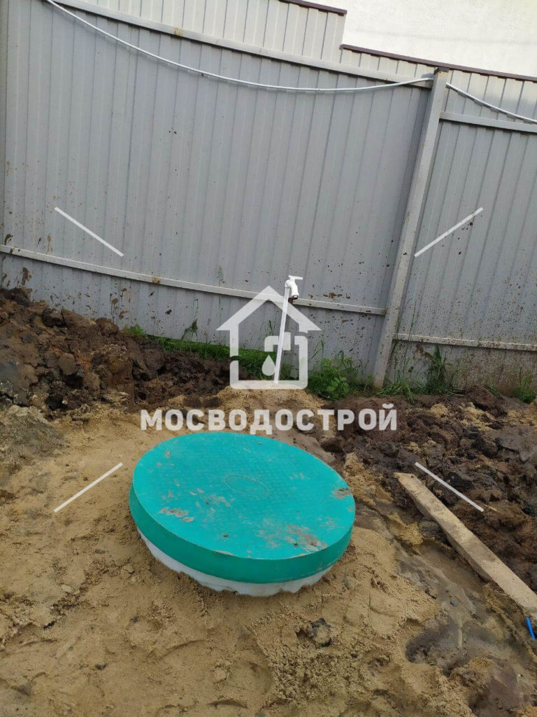 Скважина с кессоном в д. семивраги (2)