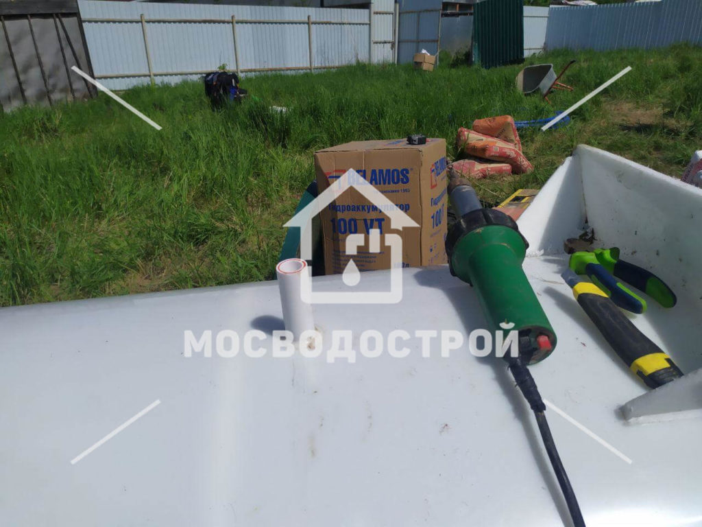 Скважина с кессоном в д. скоково (11)