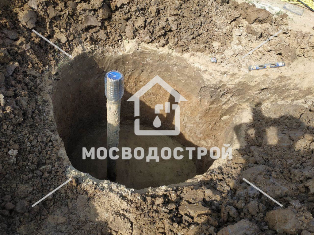 Скважина с кессоном в д. юсупово (20)