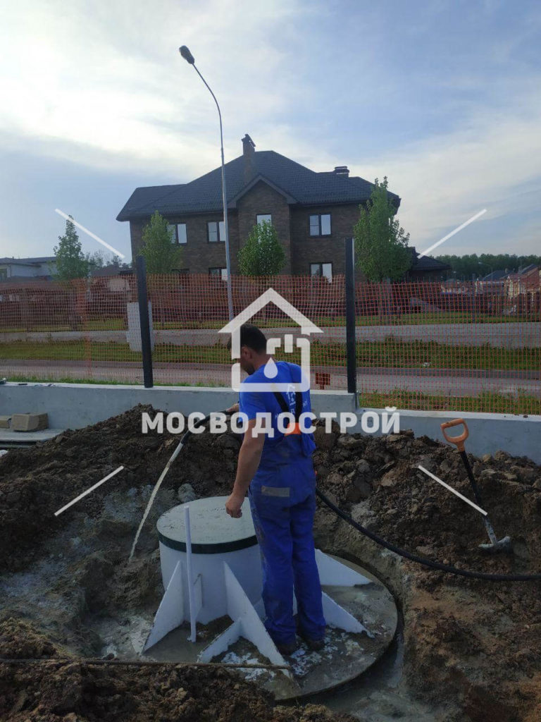 Скважина с кессоном в д. юсупово (7)
