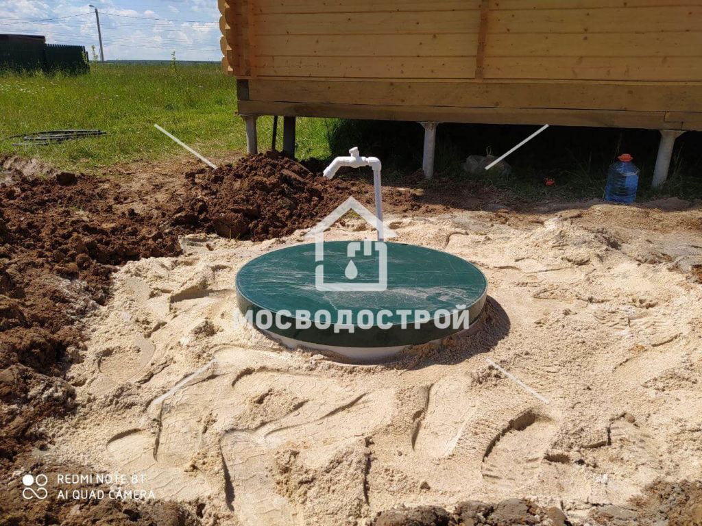 Обустройство скважины с кессоном в тсн губернские дачи