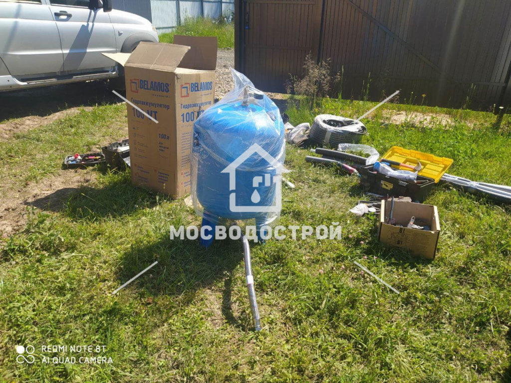 Обустройство скважины с кессоном в тсн губернские дачи (11)