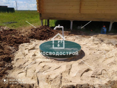 Обустройство скважины с кессоном в тсн губернские дачи