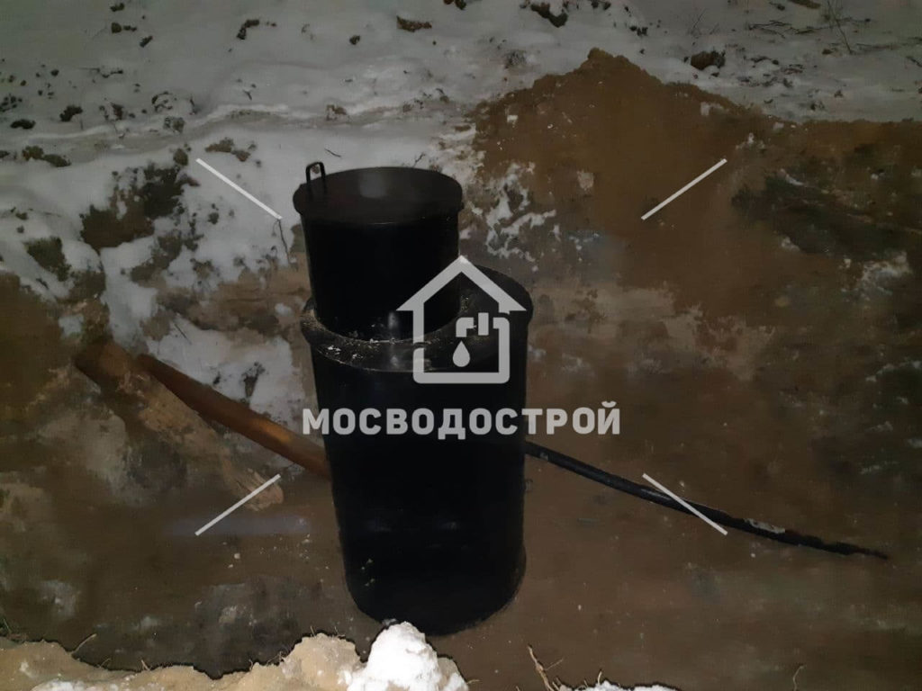 Обустройство скважины с кессоном в г. электроугли (12)