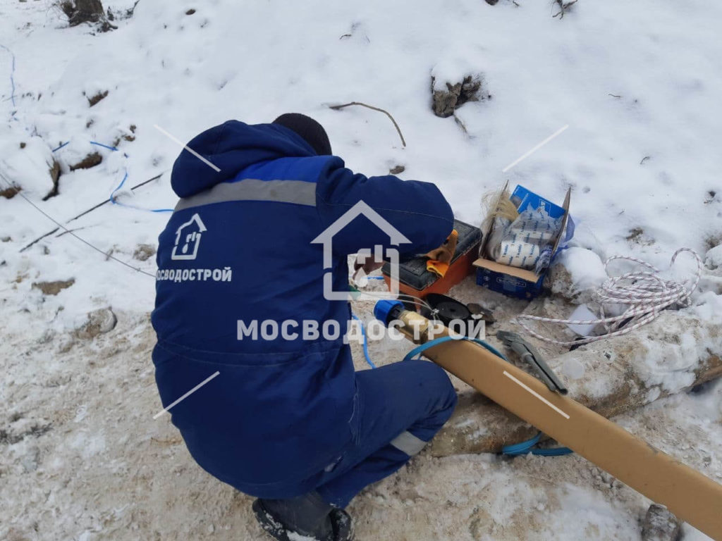 Обустройство скважины с кессоном в г. электроугли (26)