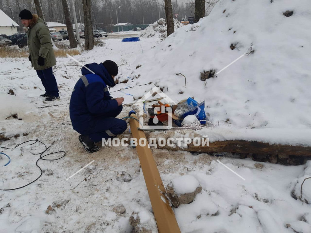 Обустройство скважины с кессоном в г. электроугли (29)