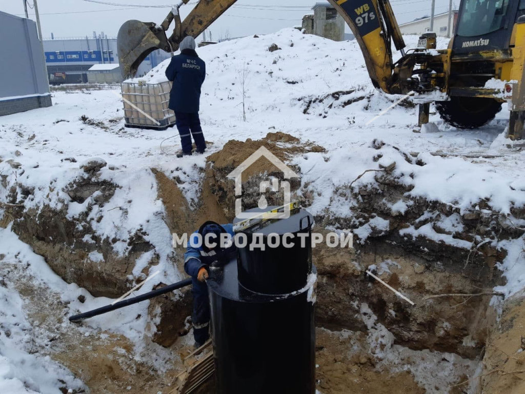Обустройство скважины с кессоном в г. электроугли (41)