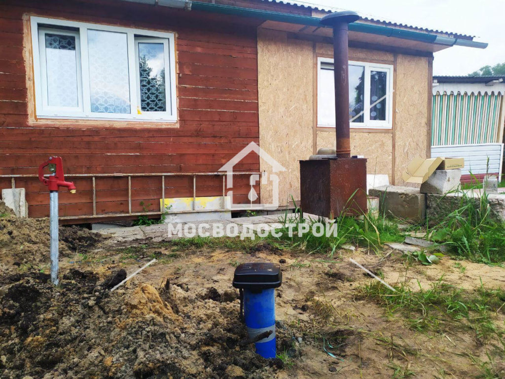 Скважина с адаптером в снт мечта