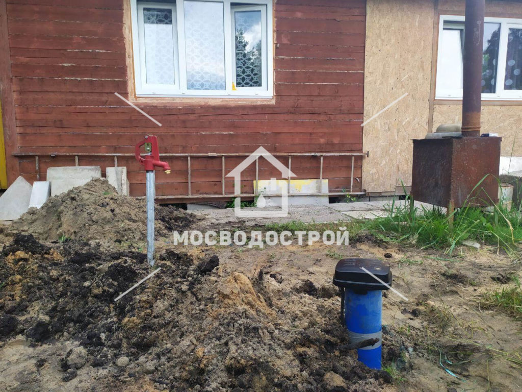 Скважина с адаптером в снт мечта (12)