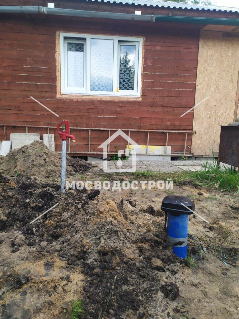 Скважина с адаптером в снт мечта (3)
