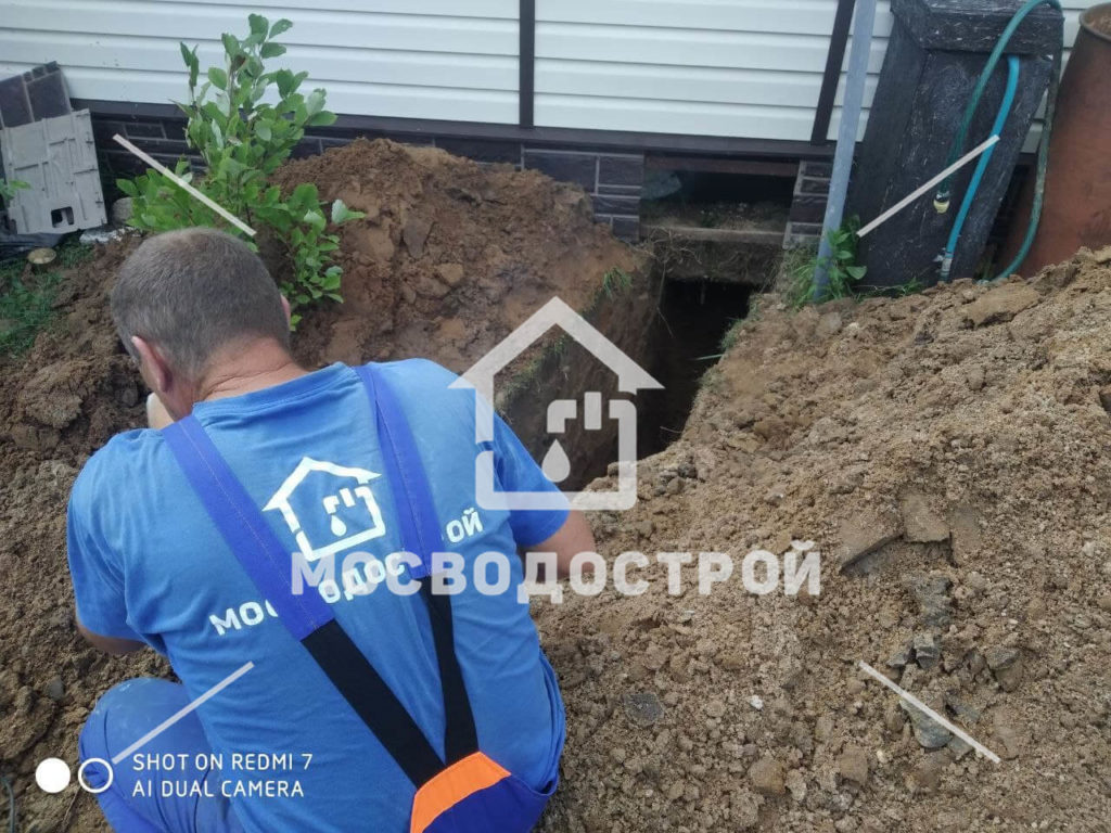 Скважина с адаптером в снт поречье (1)