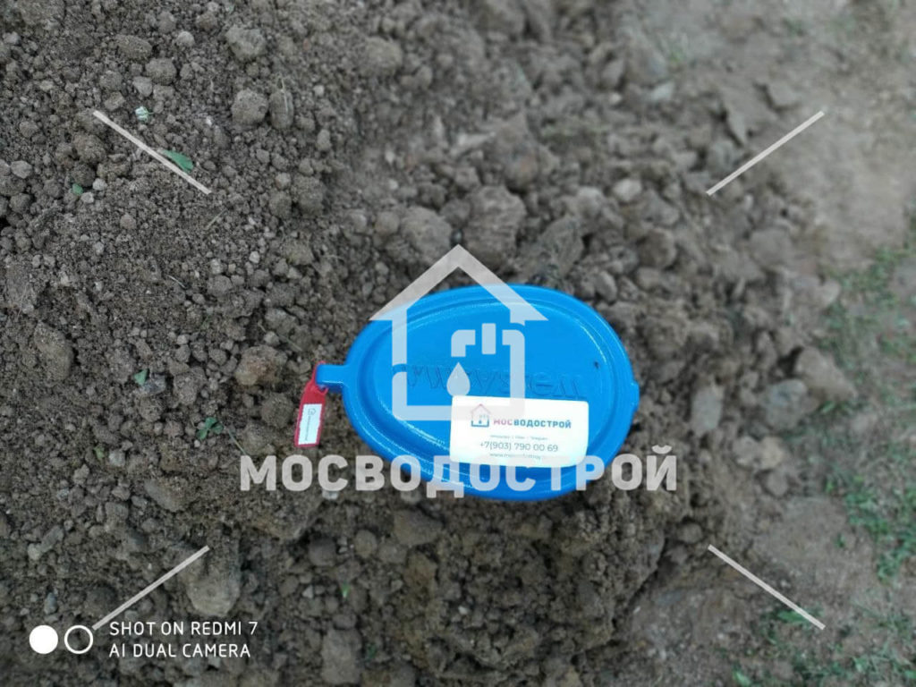 Скважина с адаптером в снт поречье
