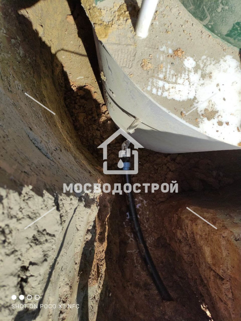 Скважина с кессоном и канализация в кп новое матчино (11)