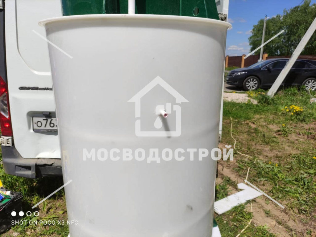 Скважина с кессоном и канализация в кп новое матчино (33)