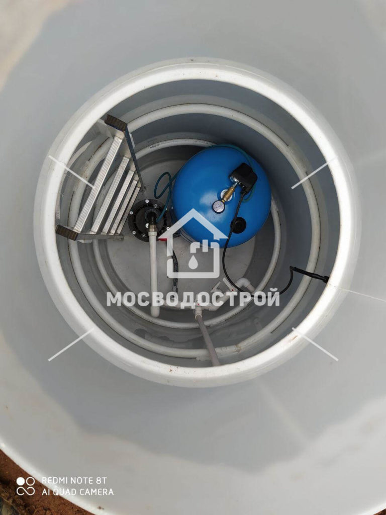 Скважина с кессоном в кп новорижские дачи (1)