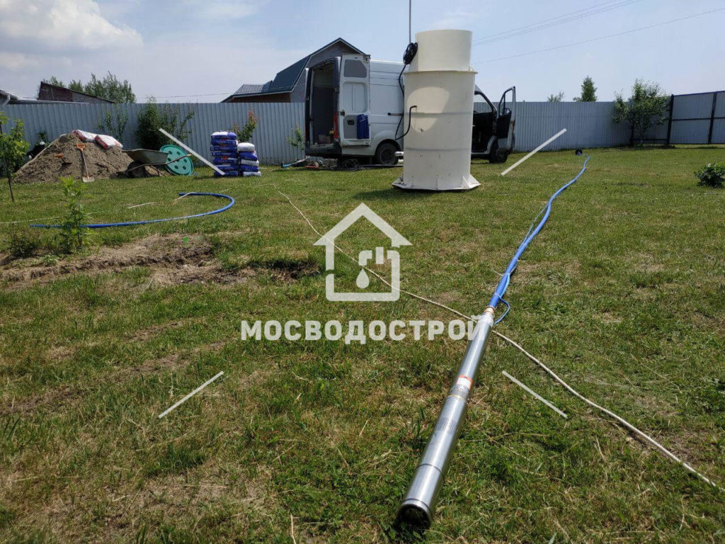 Скважина с кессоном в снт раменье (4)