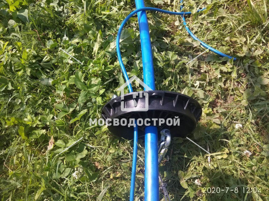 Скважина с кессоном в снт столбищево (13)
