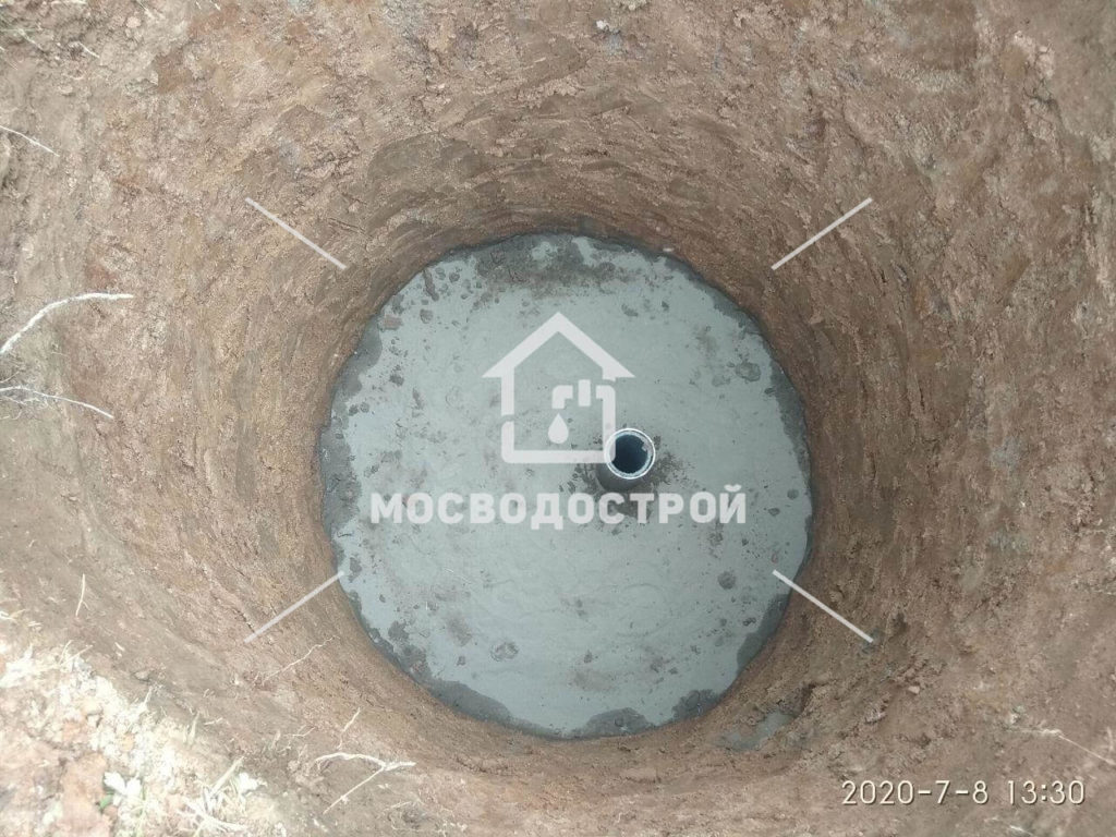 Скважина с кессоном в снт столбищево (9)