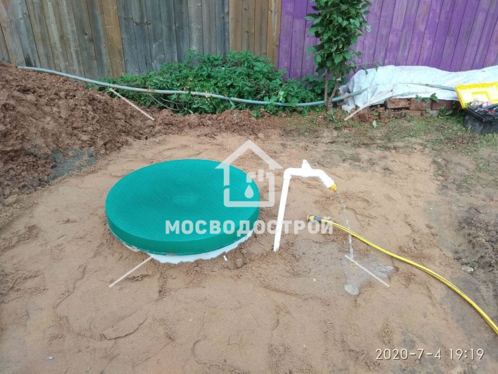 Скважина с кессоном в ст апрелевка