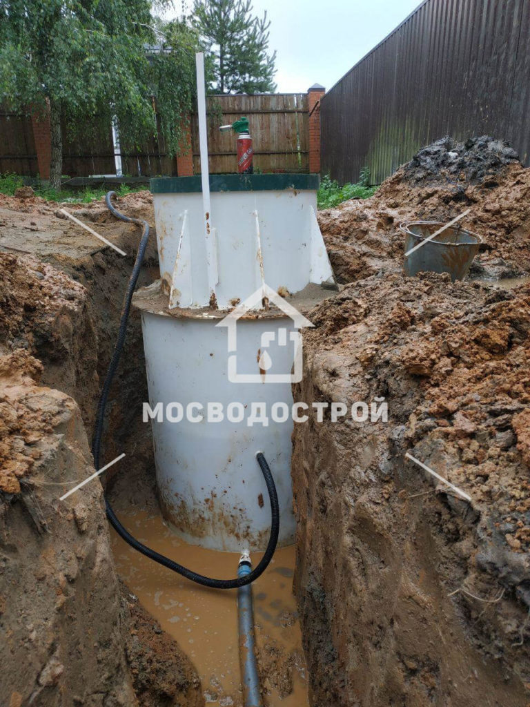 Скважина с кессоном в д. лобаново (11)