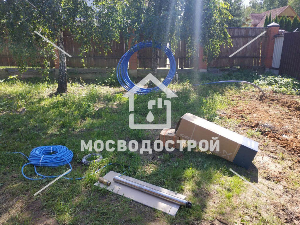 Скважина с кессоном в д. лобаново (19)
