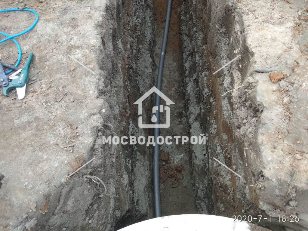 Скважина с кессоном в д. назарово (11)