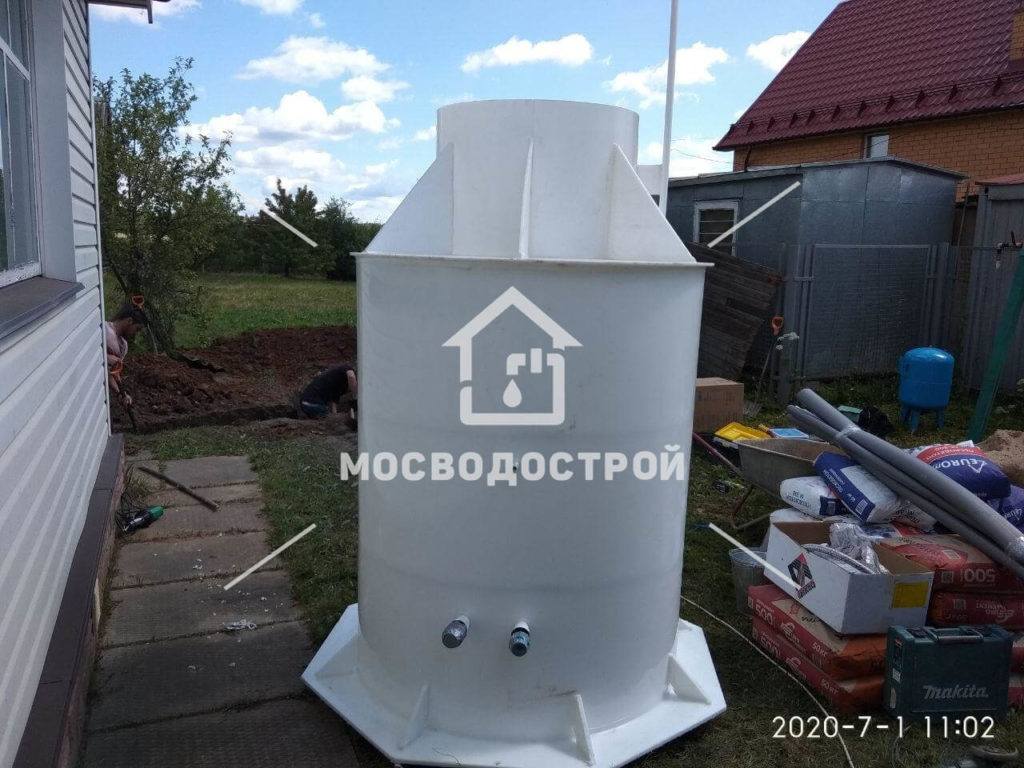 Скважина с кессоном в д. назарово (16)