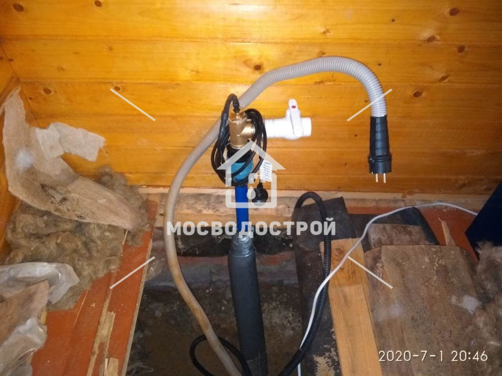 Скважина с кессоном в д. назарово (8)