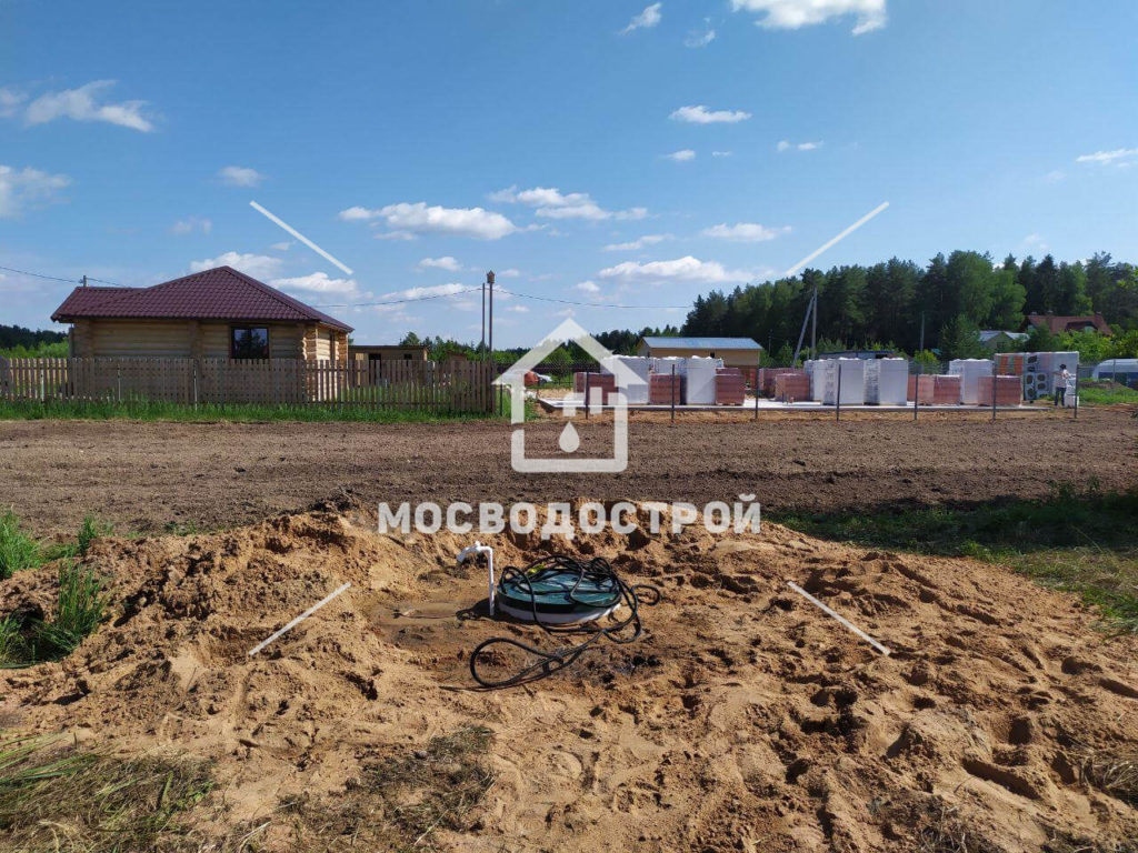 Скважина с кессоном в д. протасово (9)