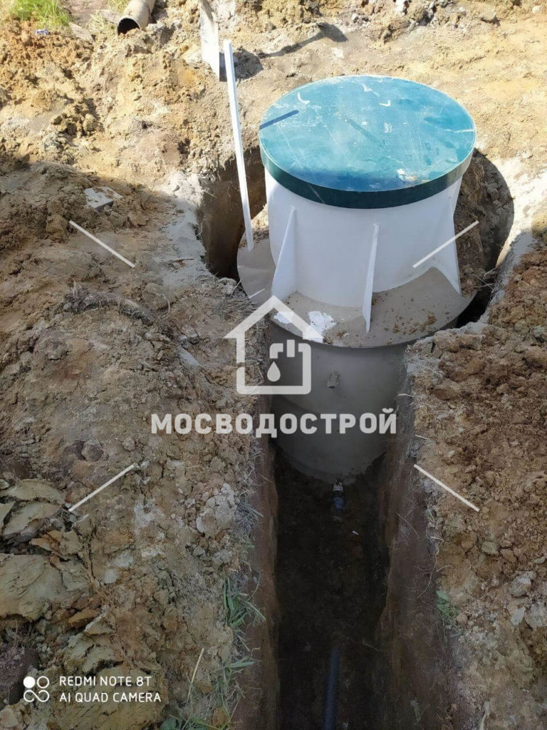 Скважина с кессоном в д. шелогурово (2)
