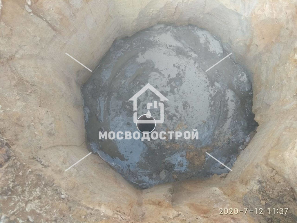 Скважина с кессоном в д. соколово (4)