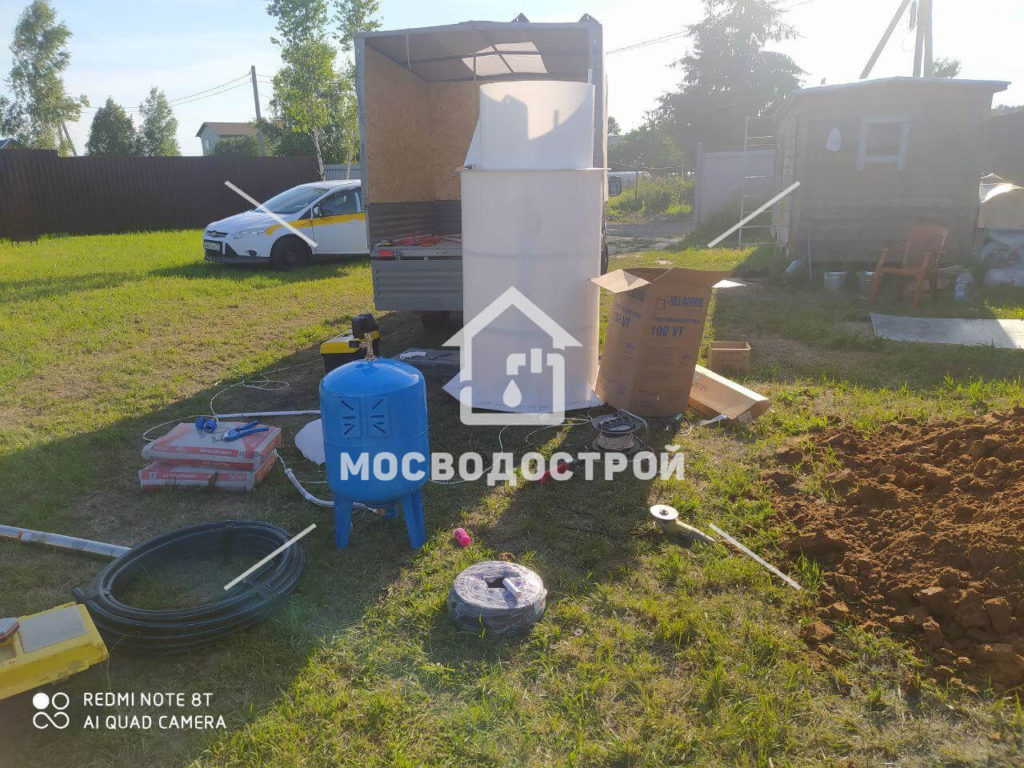 Скважина с кессоном в д. судаково (7)
