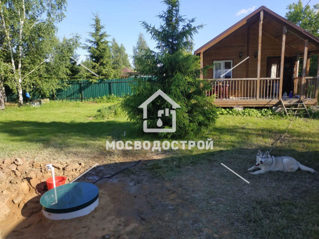 Скважина с кессоном в д. тишинка (12)