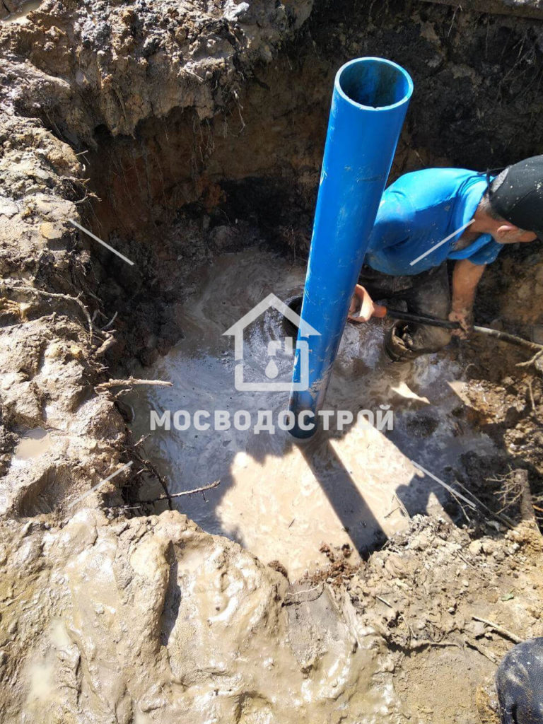 Скважина с кессоном в г. балашиха (6)