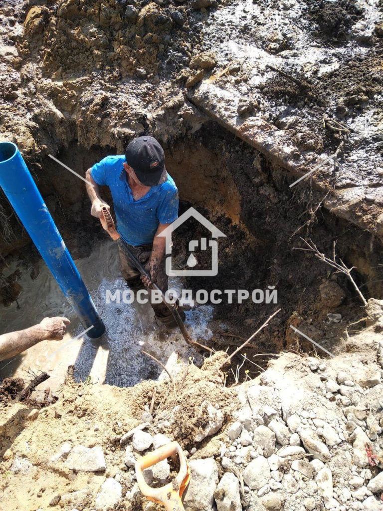 Скважина с кессоном в г. балашиха (8)