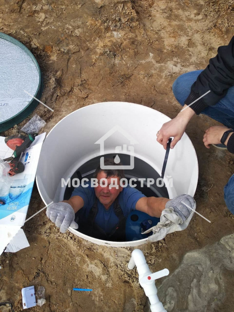 Скважина с кессоном в с. карпово (3)