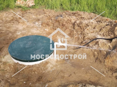 Скважина с кессоном в с. карпово